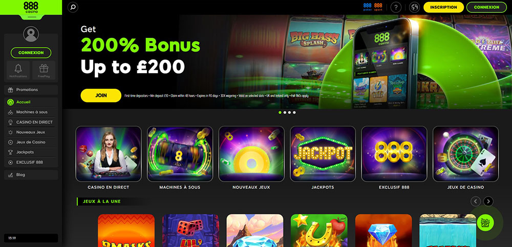 Le casino en ligne 888 prend d’assaut les réseaux sociaux